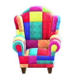 The Vivid version of Patchwork Chair