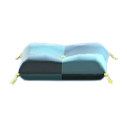 The Indigo version of Zen Cushion