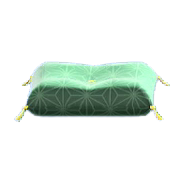 The Deep Green version of Zen Cushion