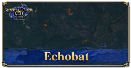 Monster Hunter Rise (MH Rise) - Echobat Banner