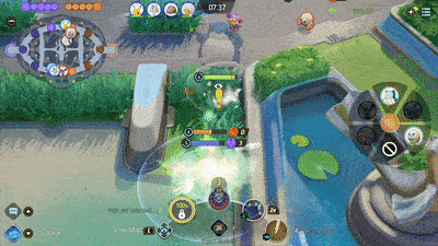 Pokemon UNITE - Snorlax Using Block Path Using Rest