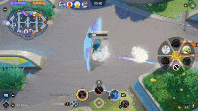 Pokemon UNITE - Snorlax Escaping Using Heavy Slam