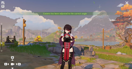 Genshin - Beidou Hangout - Taking a Photo of Beidou