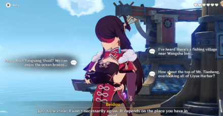 Genshin - Beidou Hangout - Photography Location