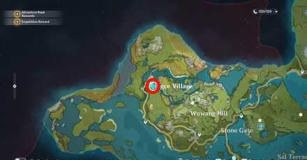 Search for Fragments Near the Geo Statues Location and Puzzle 