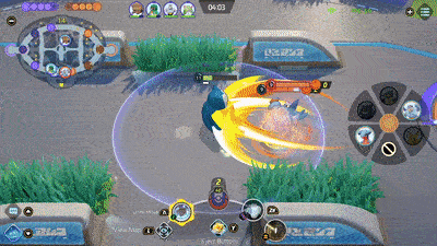 Pokemon UNITE - Snorlax Using Power Nap