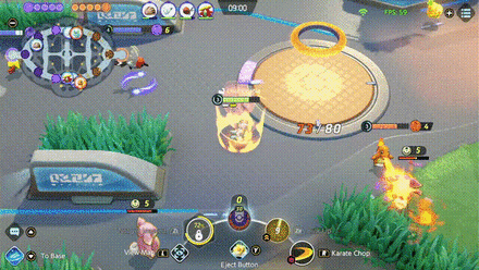 Pokemon UNITE - Machamp Early Aggression with Bulk Up