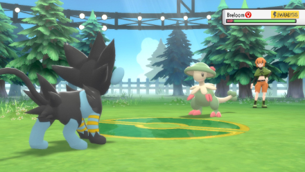 BDSP - Gardenia Rematch Paralyze Breloom