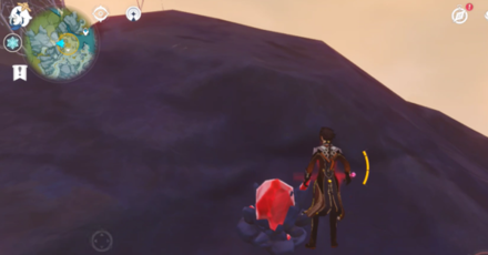 Genshin - Combat Training Stage 4 - Get the Scarlet Quartz on Top of a Hill