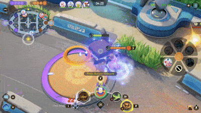 Pokemon UNITE - Crustle Using Shell Smash After Scoring