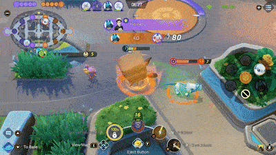 Pokemon UNITE - Crustle Defeating Absol