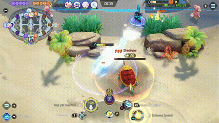 Pokemon UNITE - Lucario Bursting Down Drednaw with Close Combat