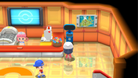 Pokemon BDSP Pokemon Center