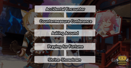 Genshin Impact - Story Route for Gorou Hangout Event Ending 1