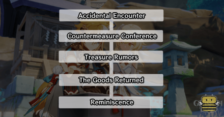 Genshin Impact - Story Route for Gorou Hangout Event Ending 5