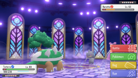 BDSP - Slow Pokemon against Banette.png