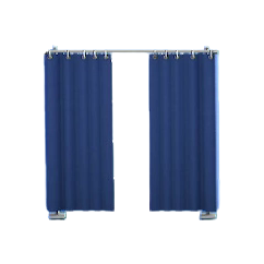 The Blue version of Curtain Partition