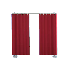 The Red version of Curtain Partition