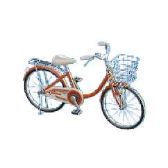 The Orange version of Cruiser Bike