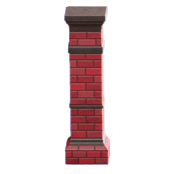 The Red Brick version of Decorative Pillar
