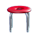 The Red version of Donut Stool
