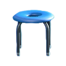 The Black version of Donut Stool