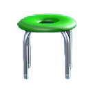 The Green version of Donut Stool
