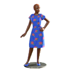 The Brown version of Dress Mannequin