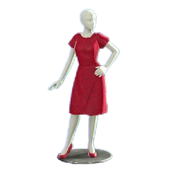 The Red version of Dress Mannequin