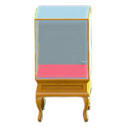 The Light Wood version of Elaborate Display Case
