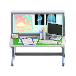 The Custom Design version of Examination-Room Desk