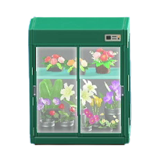 The Green version of Flower Display Case