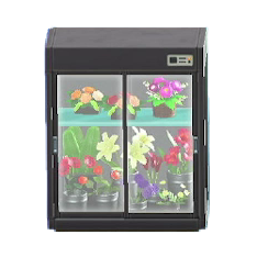 The Black version of Flower Display Case