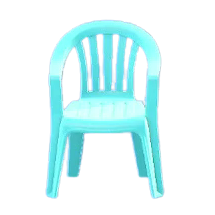 The Blue version of Garden Chair