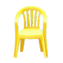 The Yellow version of Garden Chair