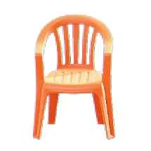 The Orange version of Garden Chair