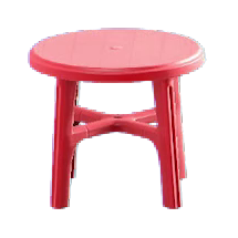 The Red version of Garden Table