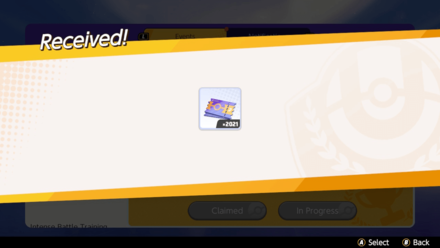 Pokemon UNITE - Claime Prize PAcks Aeos Tickets