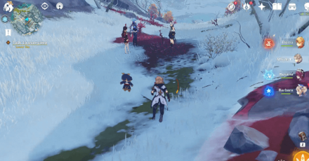 Genshin - The Shadows Deepen Part II - 4 - Talk to everyone at the entrance to Wyrmrest Volley