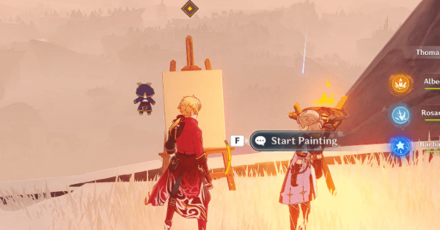 Genshin - The Shadows Deepen Part I - 5 - Start painting