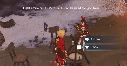 Genshin - The Shadows Deepen Part I - 4 - Light the Bonfire with a Pyro Skill