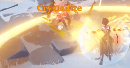 Genshin - Combat Training Stage 6 - Use Geo against Cryo Shields