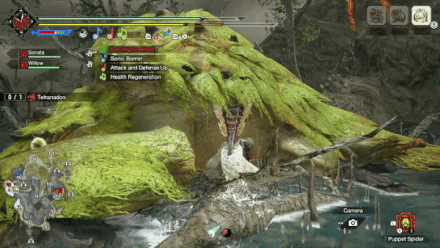 MH Rise - Using Puppet Spider to Ride Wyvern