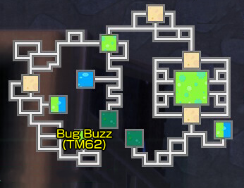 Bug Buzz TM Grand Underground Location