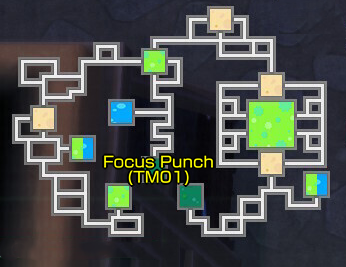 Focus Punch TM Grand Underground Location