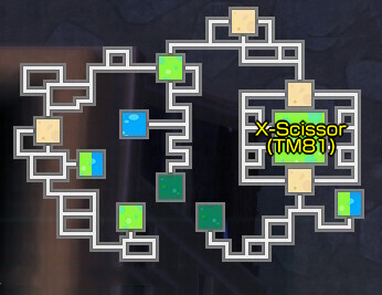 X-Scissor TM Grand Underground Location