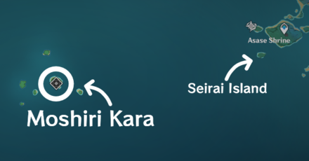 Genshin - Moshiri Kara Location