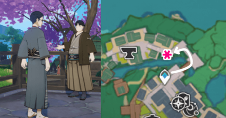 Genshin - Talk to Junkichi and Shigeru