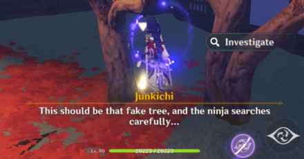 Genshin - Explore the domain and obtain the intel