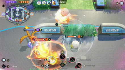 Pokemon UNITE - Eldegoss Turning the Fight Around with Unite Move